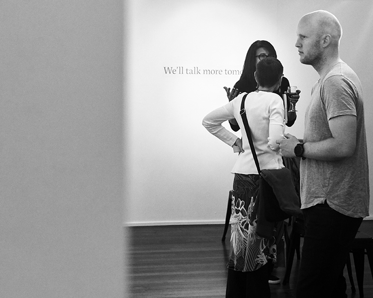 Christopher Young - Eight Exhibition Opening